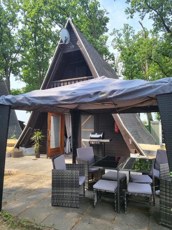 Finnhuette Strandbad Adria Dessau-Rosslau Kültér fotó